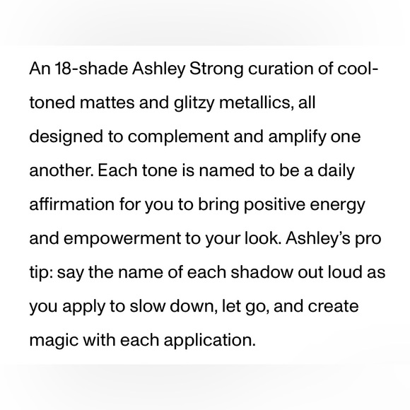 NIB Morphe Ashley Strong Artisty Palette - Picture 4 of 6